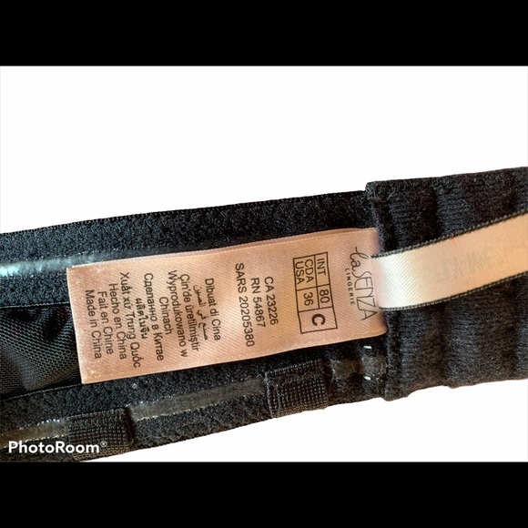 Sexy Black & Floral Strapless Lace Bustier - Picture 3 of 3